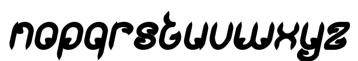 BEBEK & ANGSA Bold Italic Font LOWERCASE