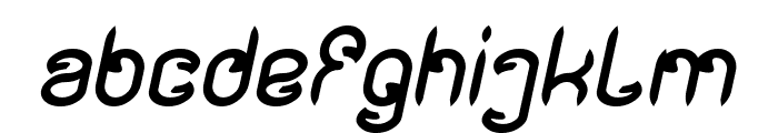 BEBEK & ANGSA Italic Font LOWERCASE