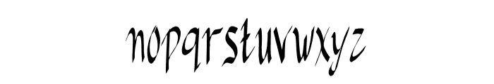 BECROUSE Font LOWERCASE
