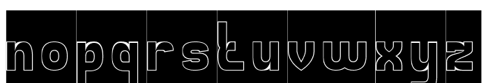 BEFORE AFTER-Hollow-Inverse Font LOWERCASE