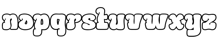 BEKURI-Outline Font LOWERCASE