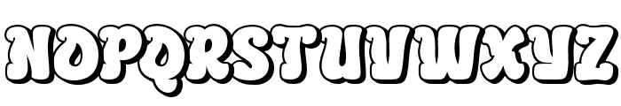 BEKURI-Shadow Font UPPERCASE