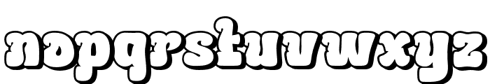 BEKURI-Shadow Font LOWERCASE