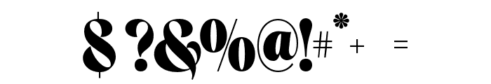 BELLASOPHIE-Regular Font OTHER CHARS