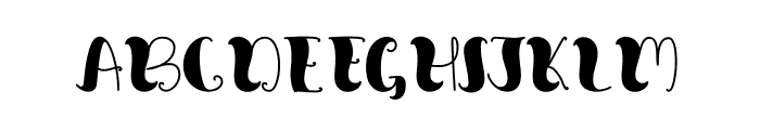 BELLZY Font UPPERCASE