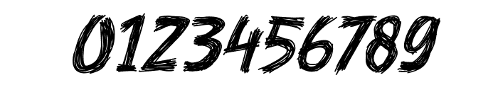 BEMICY-Slant Font OTHER CHARS