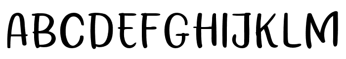 BENAH-Thin Font UPPERCASE