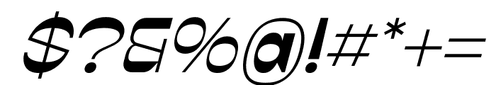 BENATHIO Italic Font OTHER CHARS