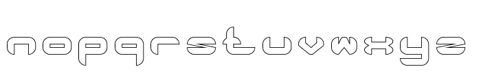 BENTO-Hollow Font LOWERCASE