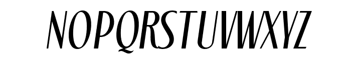 BEROSE-Oblique Font LOWERCASE