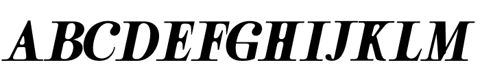 BERRY ITALIC Font UPPERCASE