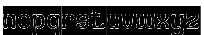 BEST OF LUCK-Hollow-Inverse Font LOWERCASE