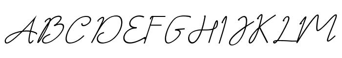BEST SIGNATURE Italic Font UPPERCASE