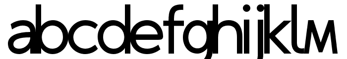 BEVON-Regular Font LOWERCASE