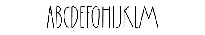 BFC Bright Christmas Font UPPERCASE