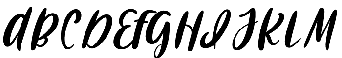 BFC California Highw Font UPPERCASE