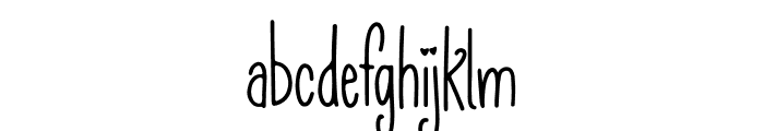 BFC Charlotte Vintag Font LOWERCASE