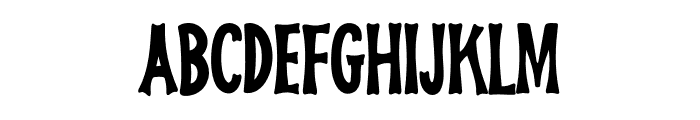 BFC Haunted Nights Font LOWERCASE
