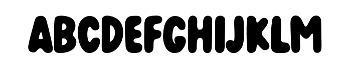 BFC Ocean Rider Font LOWERCASE