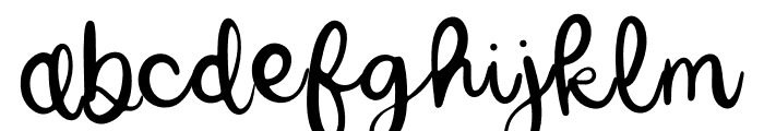 BFC Peachy Sugar Font LOWERCASE