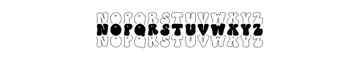 BFC Retro Stacked Font LOWERCASE