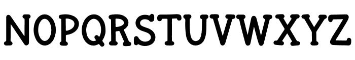 BFC Rustic Spruce Font UPPERCASE
