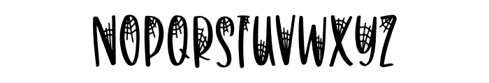 BFC Scary Spider Font UPPERCASE