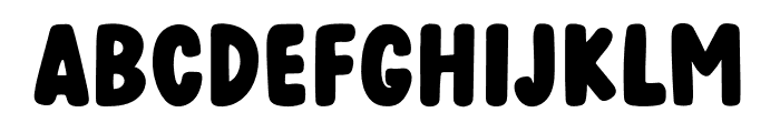 BFC Spooky Sans Font UPPERCASE