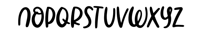 BFC Toasty September Font LOWERCASE