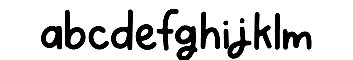 BFC Tuesday Teaching Font LOWERCASE