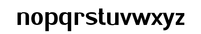 BIBURY-Regular Font LOWERCASE