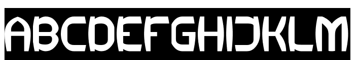 BIG FOOT-Inverse Font UPPERCASE