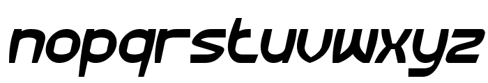 BIG FOOT Italic Font LOWERCASE