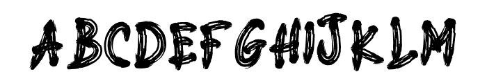 BIG GORILLA Font UPPERCASE