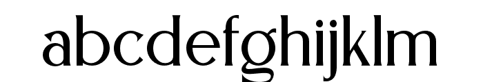 BIORKA-Regular Font LOWERCASE
