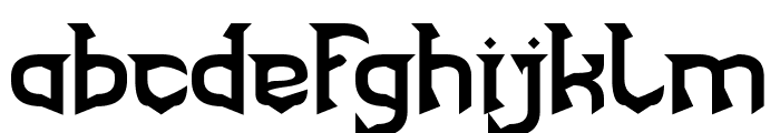 BLACKENED-Light Font LOWERCASE