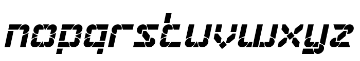 BLOSSOM Bold Italic Font LOWERCASE
