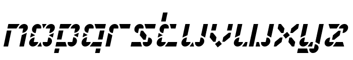 BLOSSOM Italic Font LOWERCASE