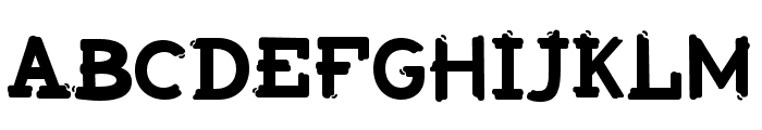 BLUERAY-Regular Font LOWERCASE