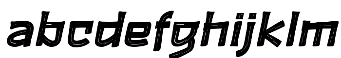 BODYSPORT-Slant Font LOWERCASE