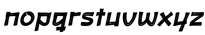 BODYSPORT-Slant Font LOWERCASE