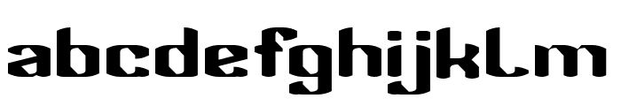 BOMBERMAN-Light Font LOWERCASE