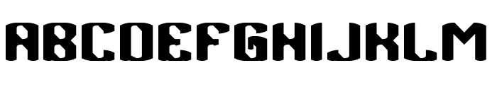 BOMBERMAN Font UPPERCASE