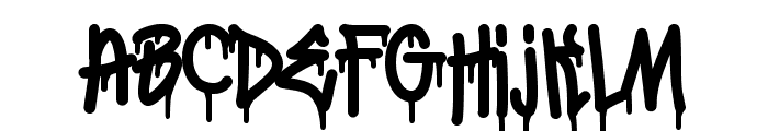 BOMBING GANG Font UPPERCASE