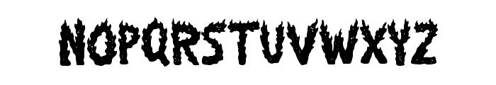 BONFIRE INCINERATE Font UPPERCASE