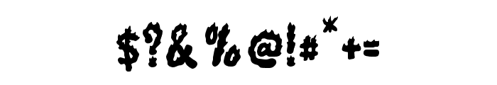 BONFIREINCINERATE Font OTHER CHARS