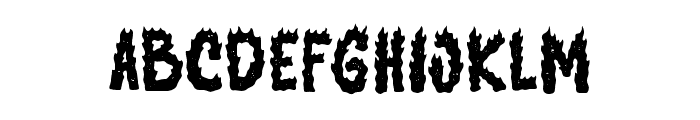 BONFIREINCINERATE Font UPPERCASE
