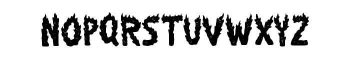 BONFIREINCINERATE Font UPPERCASE