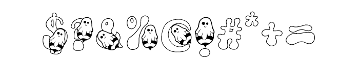 BOO BEE DOODLE Font OTHER CHARS