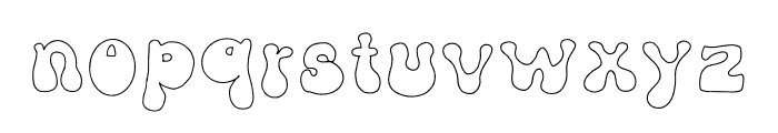 BOO BEE DOODLE Font LOWERCASE